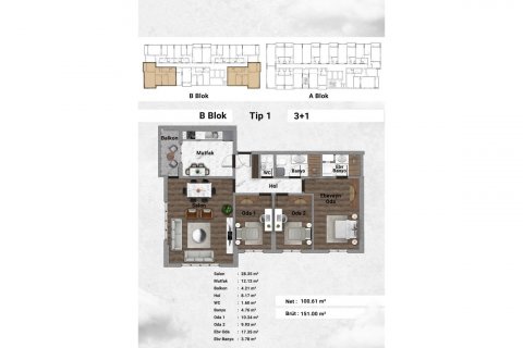 Lägenhet  i Bagcilar, Istanbul, istanbul, Turkiet Nr. 178446 - 30