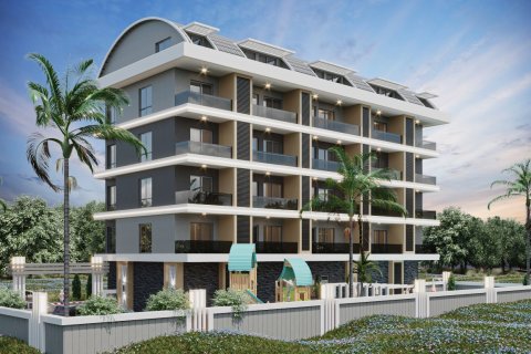 1+1 Lejlighed  i Alanya, Antalya, Tyrkiet Nr. 161781