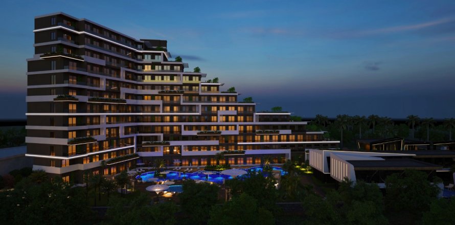 1+1 Villa  i Antalya, Tyrkiet Nr. 175463