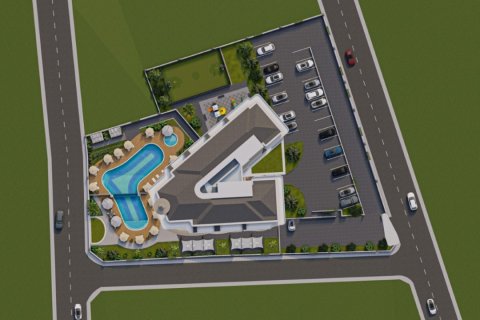 1+1 Lägenhet  i Alanya, Antalya, Turkiet Nr. 179578 - 27