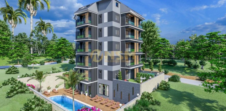 1+1 Apartment  in Alanya, Antalya, Turkey No. 179669