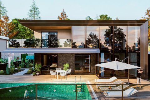4+1 Villa  i Alanya, Antalya, Turkiet Nr. 176230 - 3