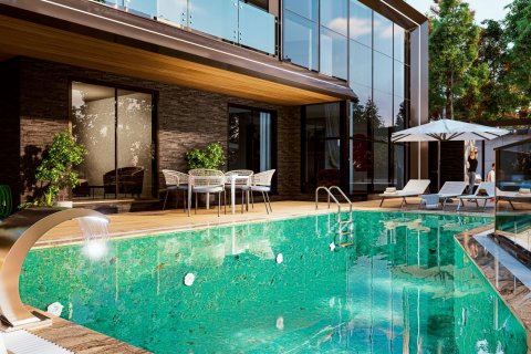 4+1 Villa  i Alanya, Antalya, Turkiet Nr. 176230 - 11