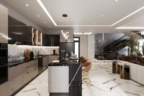 4+1 Villa  i Alanya, Antalya, Turkiet Nr. 176230 - 27