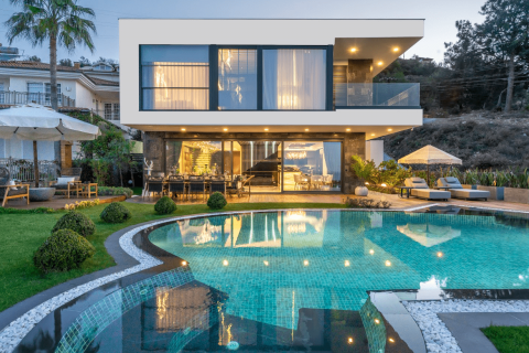 3+1 Villa i Alanya, Antalya, Tyrkiet Nr. 176232 - 13