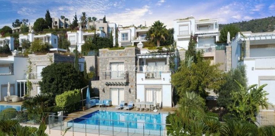 ویلا در  Bodrum ، ترکیه 5 خوابه ، 356 متر مربع.  شماره 178823