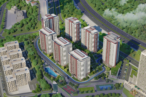 3+1 Leilighet  i Istanbul, Tyrkia Nr. 173917