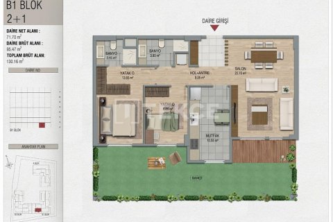 Apartment for sale  in Pendik, Istanbul, Turkey, 2 bedrooms, 102m2, No. 185489 – photo 15