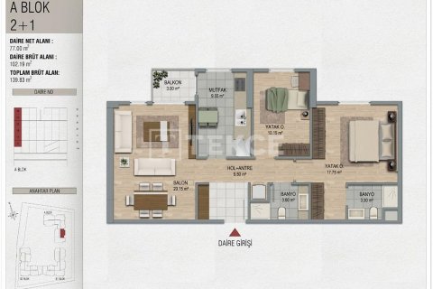 Apartment for sale  in Pendik, Istanbul, Turkey, 2 bedrooms, 102m2, No. 185489 – photo 10