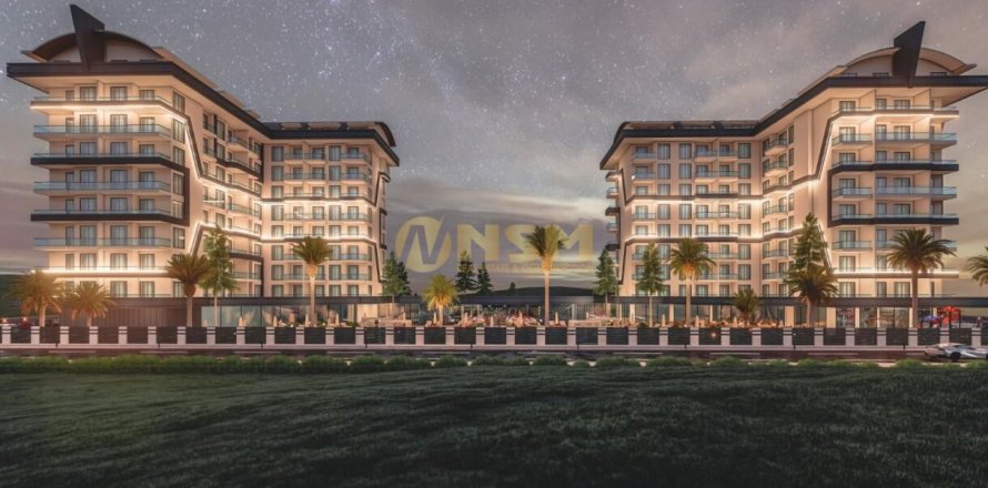 1+1 Leilighet i Alanya, Antalya, Tyrkia Nr. 179682