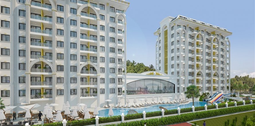 1+1 Leilighet i Alanya, Antalya, Tyrkia Nr. 179591