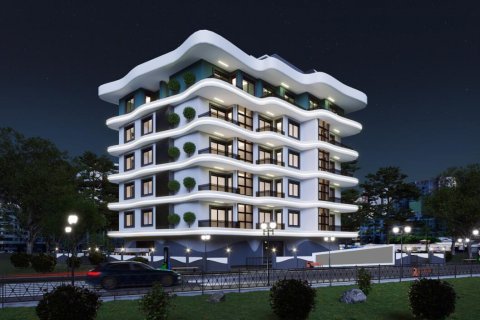 1+1 Lejlighed  i Alanya, Antalya, Tyrkiet Nr. 179683 - 2