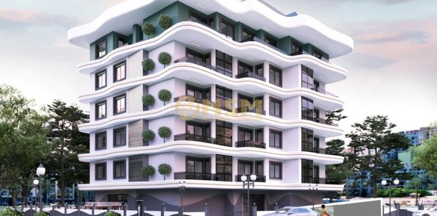 1+1 Lejlighed  i Alanya, Antalya, Tyrkiet Nr. 179683