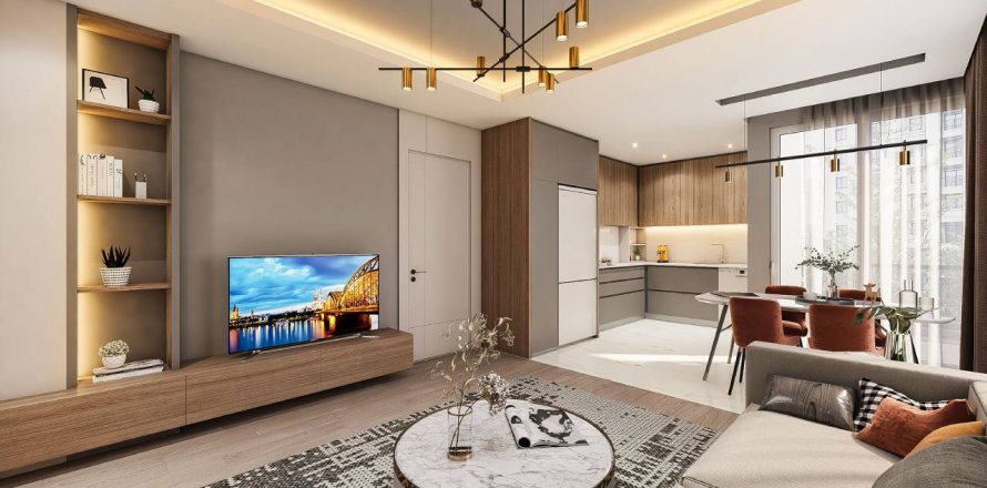 2+1 Lägenhet i RESİDENCE 1, Antalya, Turkiet Nr. 162659