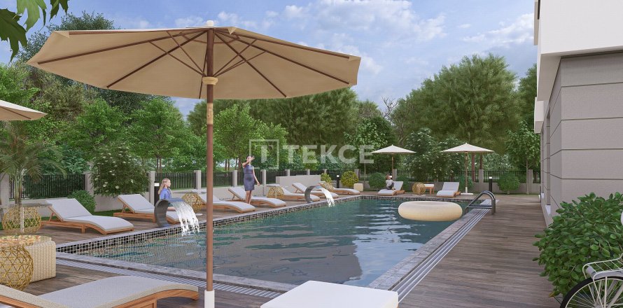 آپارتمان در Antalya ، ترکیه 3 خوابه ، 125 متر مربع. شماره 189039