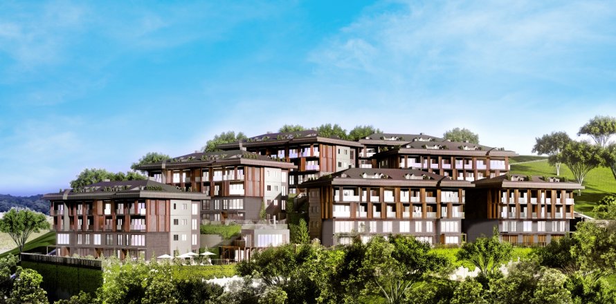 Квартира 4+1 в Стамбуле, Турция №173681