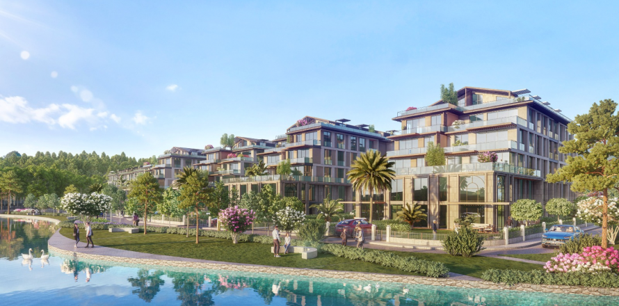 3+1 Villa i Istanbul, istanbul, Turkiet Nr. 173937
