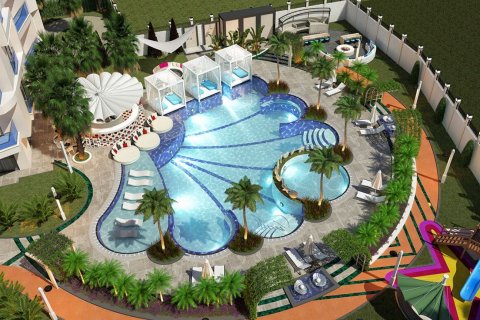 1+1 Leilighet  i Alanya, Antalya, Tyrkia Nr. 170171