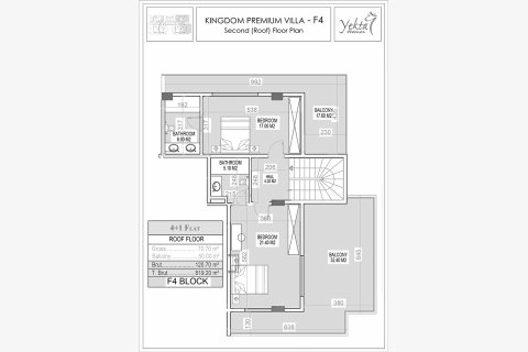 ویلا در در Yekta Kingdom Premium Villas Alanya ، ترکیه 4 خوابه ، 819.2 متر مربع. شماره 170405 - 18