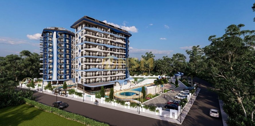 1+1 Lägenhet i Alanya, Antalya, Turkiet Nr. 179746