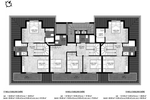 Apartment for sale  in Avsallar, Antalya, Turkey, 2 bedrooms, 63m2, No. 180015 – photo 15