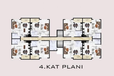 Продажа квартиры  в Газипаше, Анталье, Турция 1+1, 55м2, №179915 – фото 17