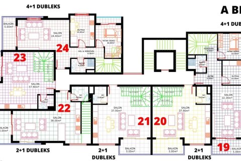 Apartment for sale  in Oba, Antalya, Turkey, 1 bedroom, 49m2, No. 179903 – photo 19