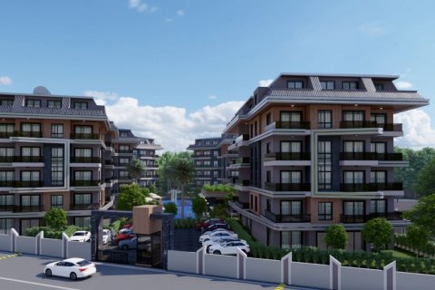 1+1 Lägenhet  i Oba, Antalya, Turkiet Nr. 179903