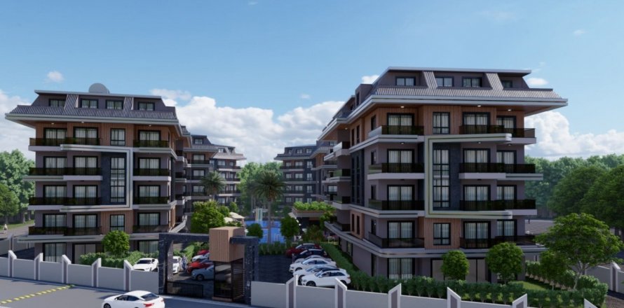 1+1 Apartment  in Oba, Antalya, Turkey No. 179903