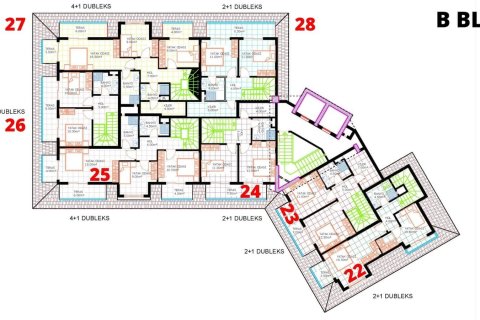 Apartment for sale  in Oba, Antalya, Turkey, 1 bedroom, 49m2, No. 179903 – photo 23