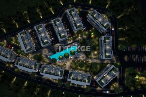 پنت هاس در Girne ، ترکیه 1 خوابه ، 104 متر مربع. شماره 161604 - 18