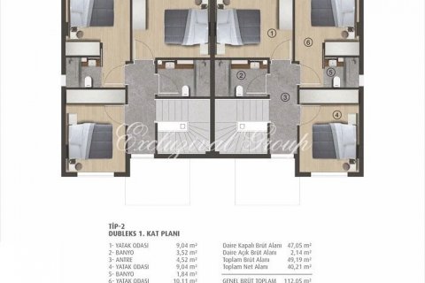 Villa 2+1 Bodrum, Muğla, Türkiye №179139 - 22