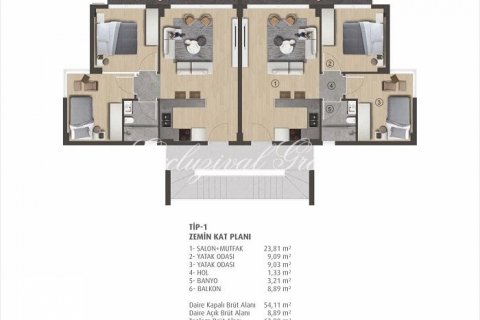 Villa 2+1 Bodrum, Muğla, Türkiye №179139 - 19