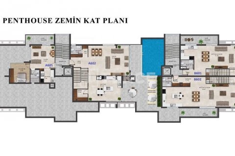 2+1 Penthouse i Girne, Nr. 166629 - 25