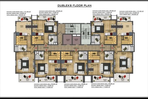 1+1 Wohnung in Konakli, Antalya, Türkei Nr. 179944 - 27