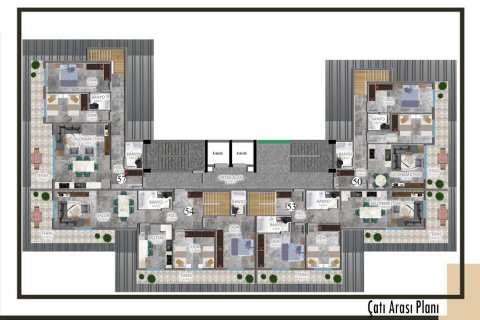 1+1 Wohnung  in Konakli, Antalya, Türkei Nr. 179947 - 22