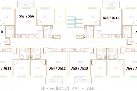 1+1 Lejlighed  i Konakli, Antalya, Tyrkiet Nr. 179948 - 20