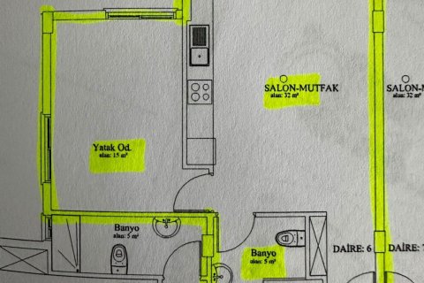 Продажа квартиры  в Гирне, Северный Кипр 2 комн., 52м2, №211170 – фото 13