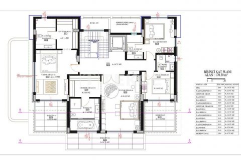 5+1 Villa i Bodrum, Mugla, Tyrkia Nr. 44474 - 20