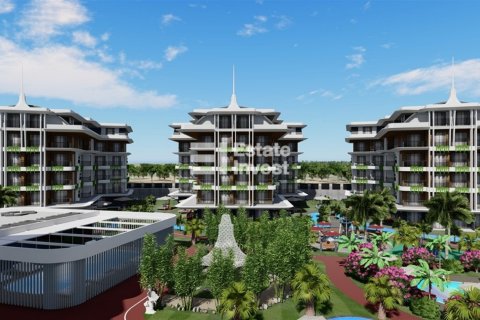 3+1 Lägenhet  i Alanya, Antalya, Turkiet Nr. 174910