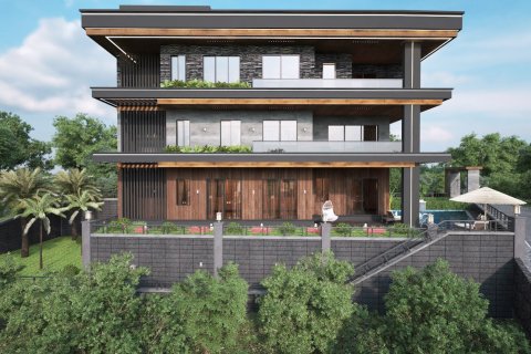 2+1 Villa  i Alanya, Antalya, Tyrkiet Nr. 165558