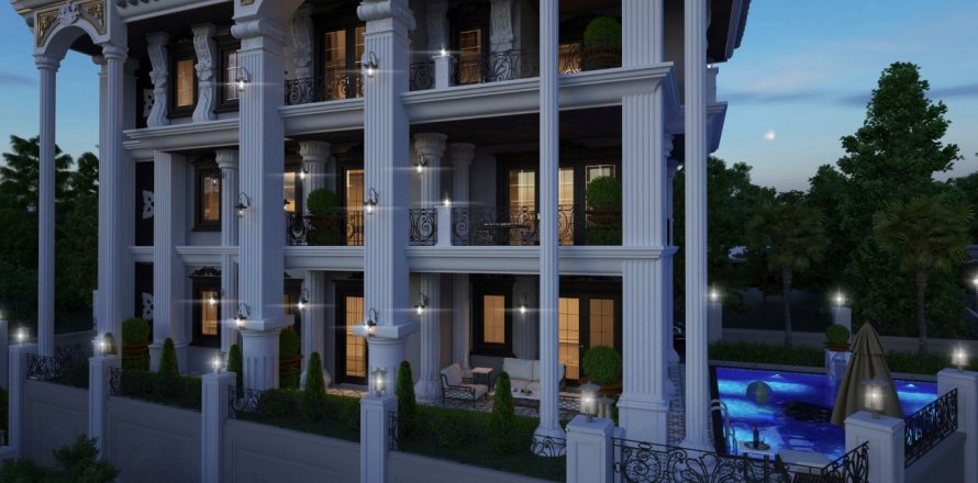 5+2 Villa i Alanya, Antalya, Turkiet Nr. 165557