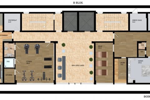 Продажа квартиры  в Авсалларе, Анталье, Турция 1+1, 52м2, №179957 – фото 22