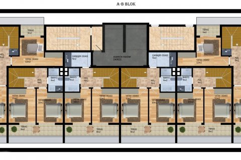 Продажа квартиры  в Авсалларе, Анталье, Турция 1+1, 52м2, №179957 – фото 24