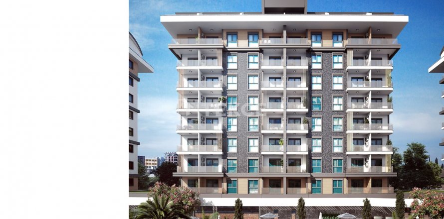 Daire  1+1  Alanya, Antalya, Türkiye №184123