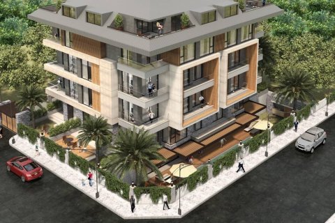 1+1 Lejlighed  i Alanya, Antalya, Tyrkiet Nr. 177712 - 11