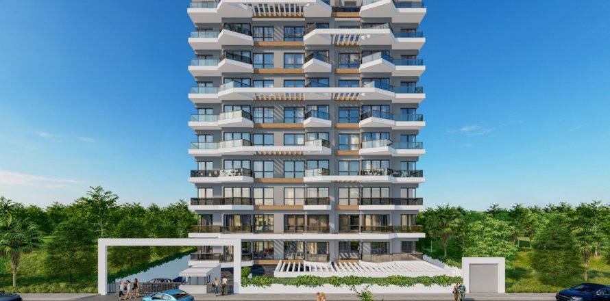 1+1 Leilighet i Alanya, Antalya, Tyrkia Nr. 170056