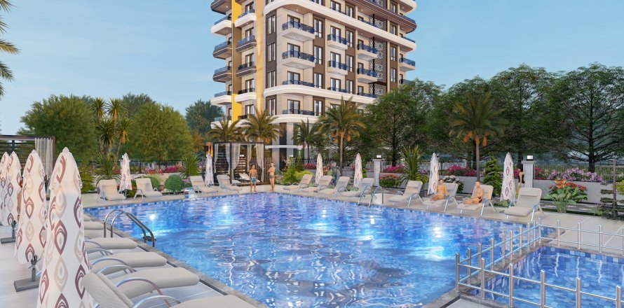 2+1 Lägenhet  i Alanya, Antalya, Turkiet Nr. 171852