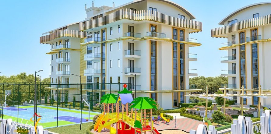 1+1 Lägenhet i Alanya, Antalya, Turkiet Nr. 171862