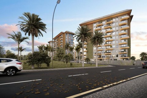Квартира в Konak Green Towers 1+1, Аланья, Анталья, Турция №163559